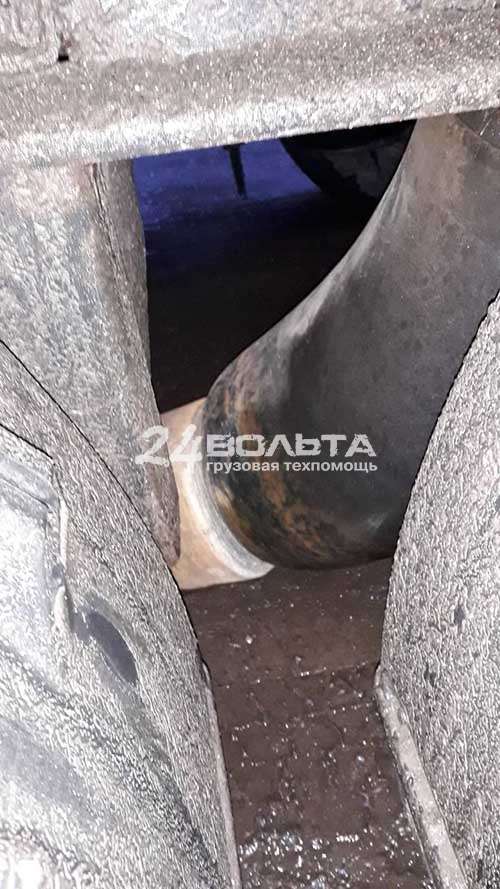 Замена рукава пневмоподушки Замена рукава